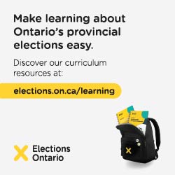 Advertisement for Elections Ontario.